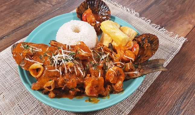 Pescado a lo Macho