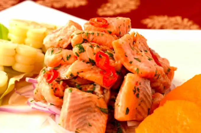Ceviche de Trucha